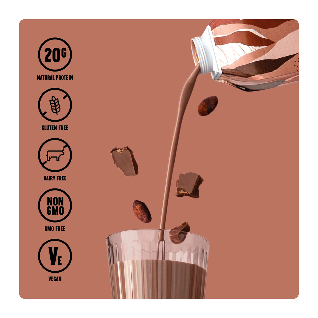 20G Natural Protein, Gluten Free, Dairy Free, GMO Free, Vegan