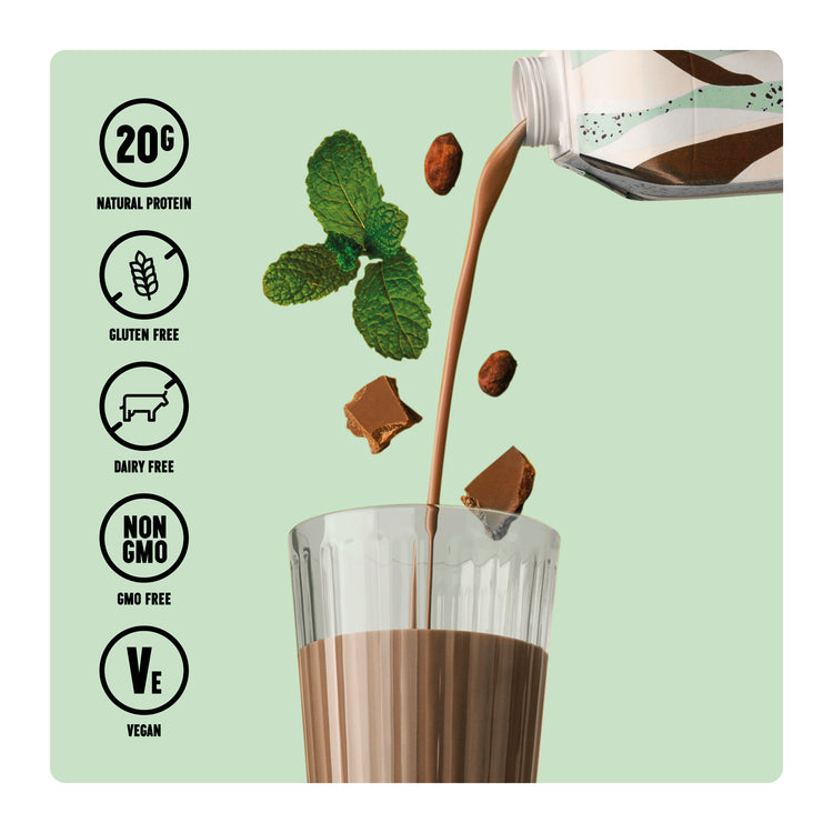20G Natural Protein, Gluten Free, Dairy Free, GMO Free, Vegan
