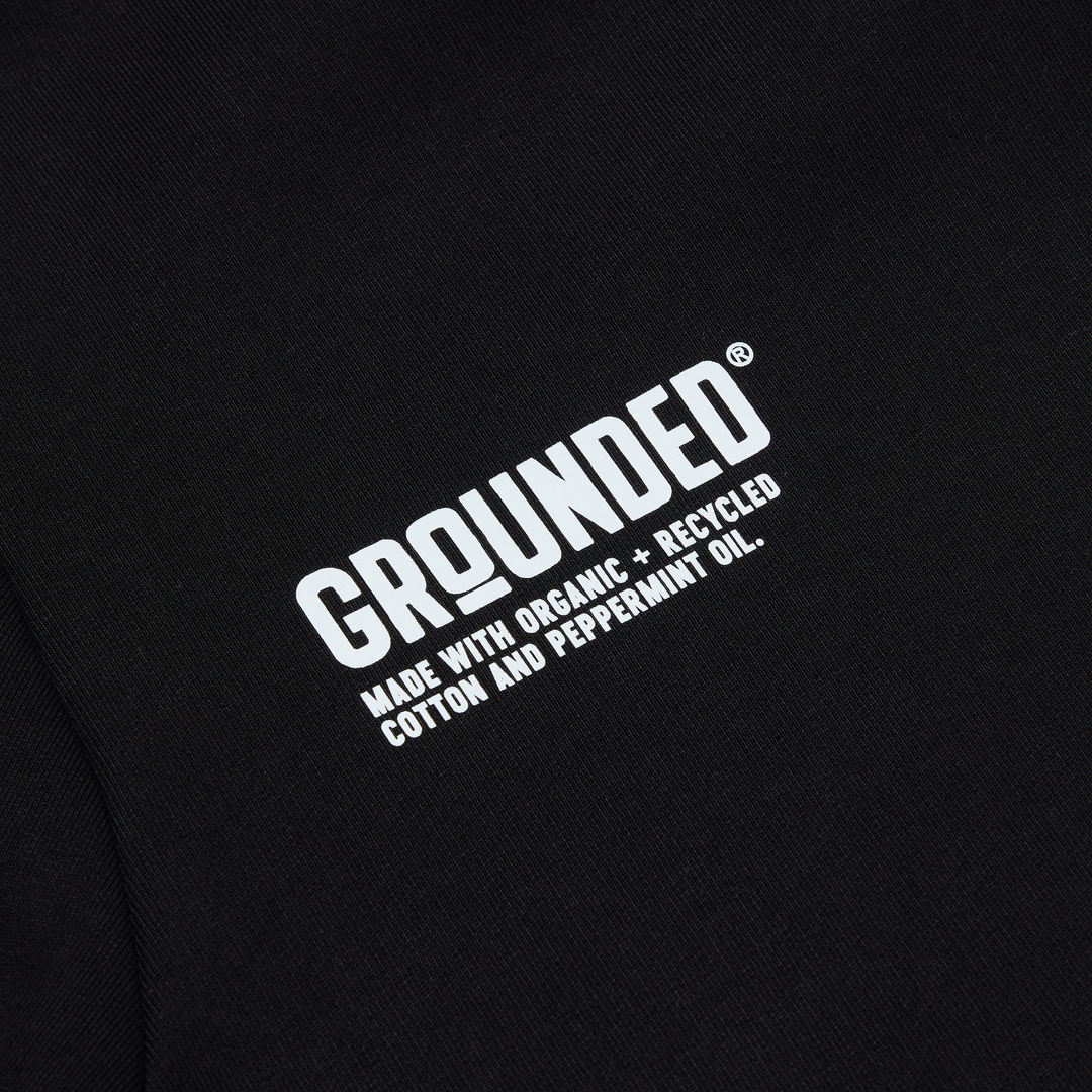 GROUNDED Organic & Recycled Cotton Hoodie Powered by SPAARKD