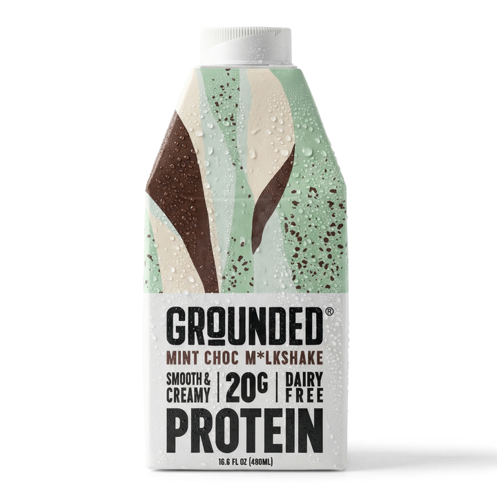 Mint Chocolate Protein Milkshake