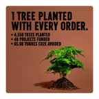 1 Tree planted with every order 