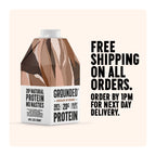 Grounded protein milkshake — alternate product view