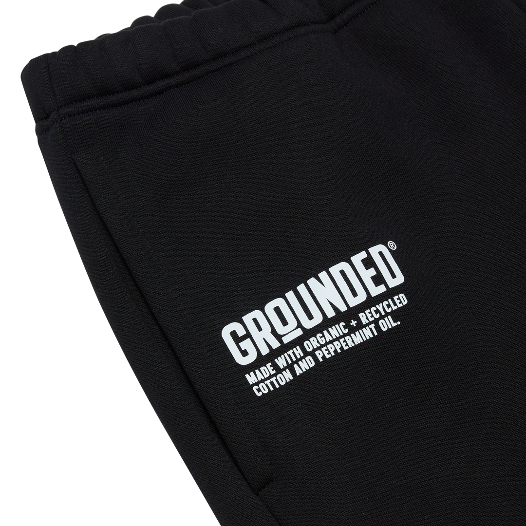 GROUNDED Organic & Recycled Track Pants Powered by SPAARKD