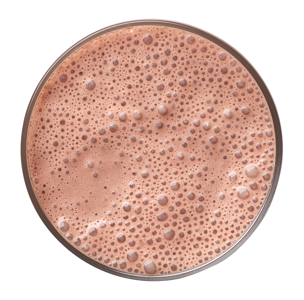 GROUNDED protein milkshake in a cup